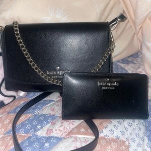 NWT Kate Spade Carson Convertible Crossbody. Wallet included.